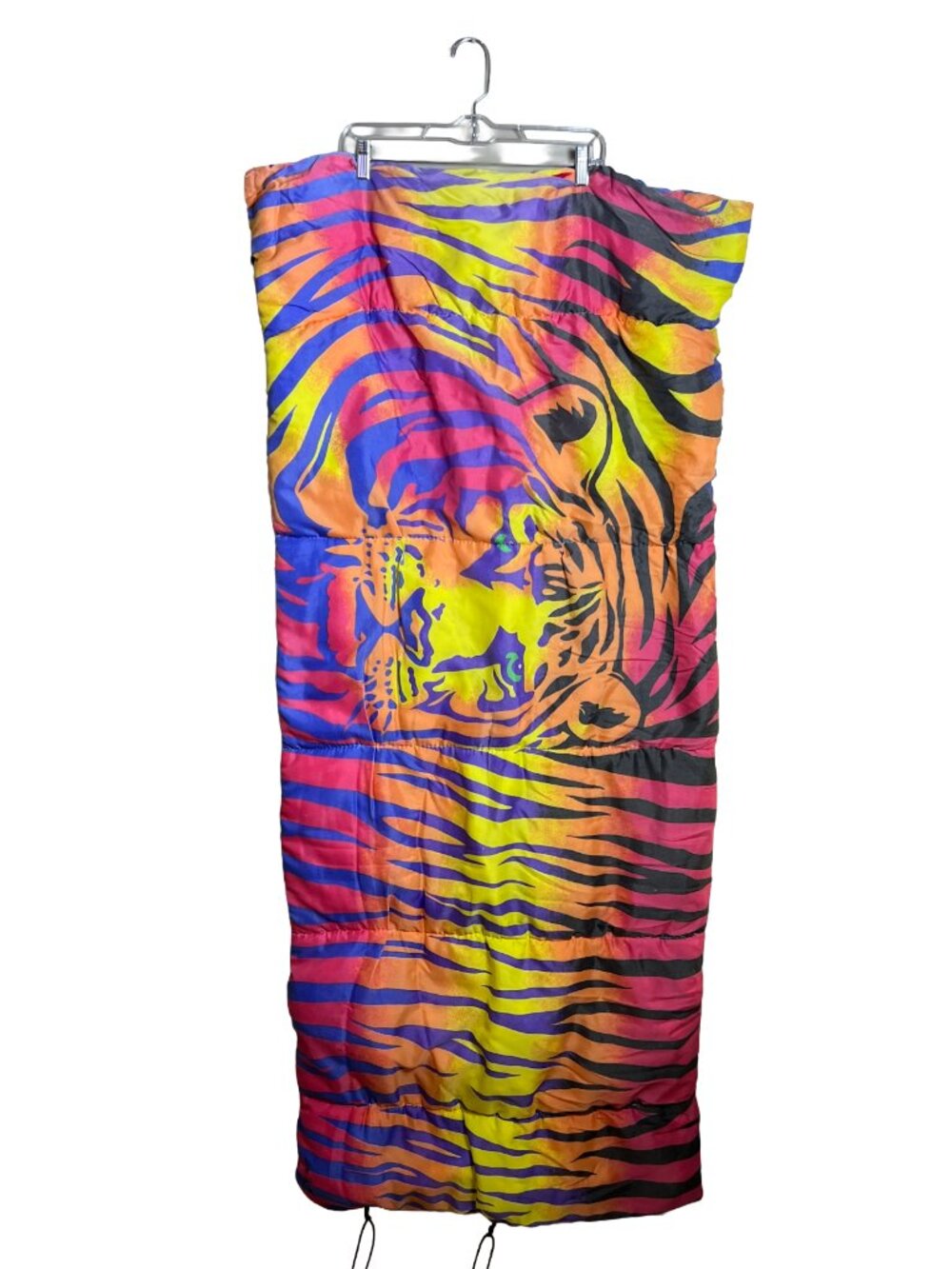 Lisa Frank Vintage Tiger Sleeping Bag Neon 1986